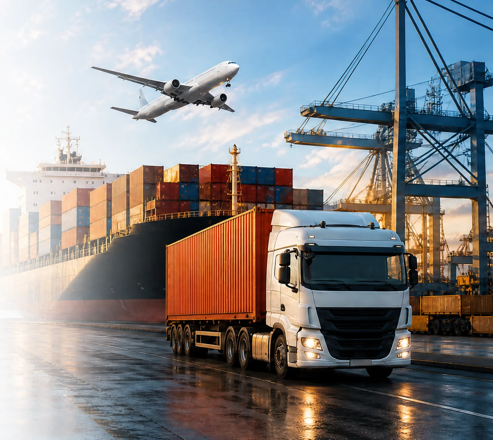 Transport international multimodal maritime routier et aérien pour la formation commissionnaire de transport EFCT