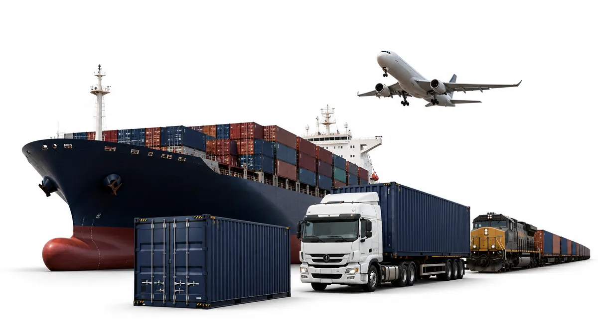 Transport multimodal maritime, routier, ferroviaire et aérien, formation commissionnaire de transport EFCT