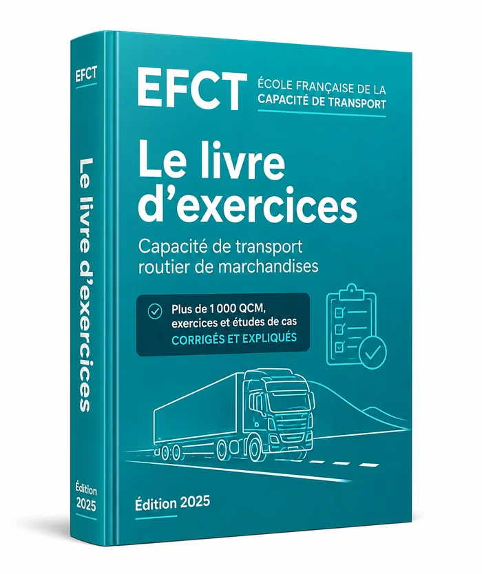 Livre d'exercices et QCM capacité de transport EFCT