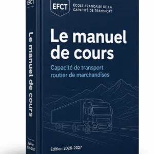 Livres capacité de transport - manuel de cours EFCT
