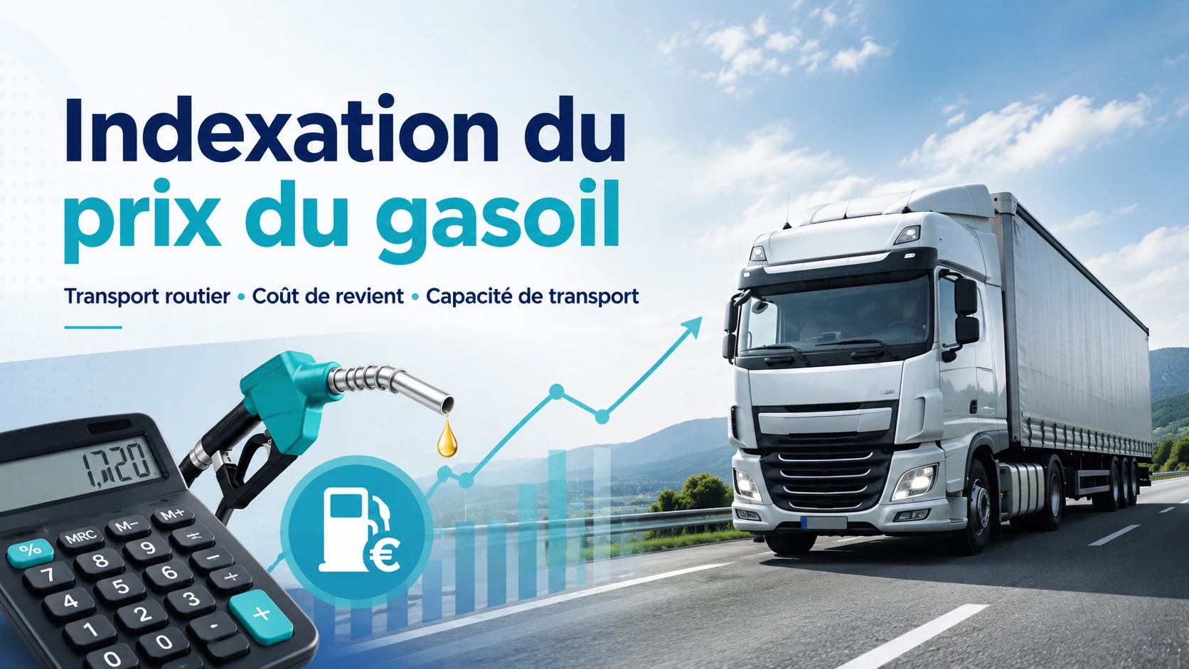 Capacité transport indexation du prix du gasoil : impact du carburant sur le coût de revient du transport routier